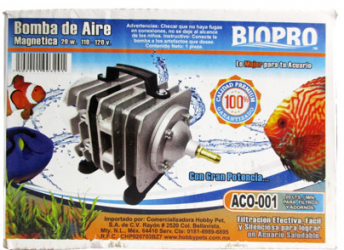 BOMBA DE AIRE MAGNETICA ACO-001 20 W. 20 LM