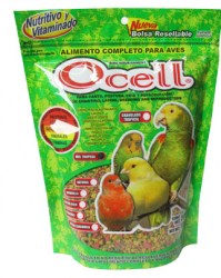 OCELL MIX TROPICAL ALIMENTO COMPLETO PARA AVES CHICO 500GR